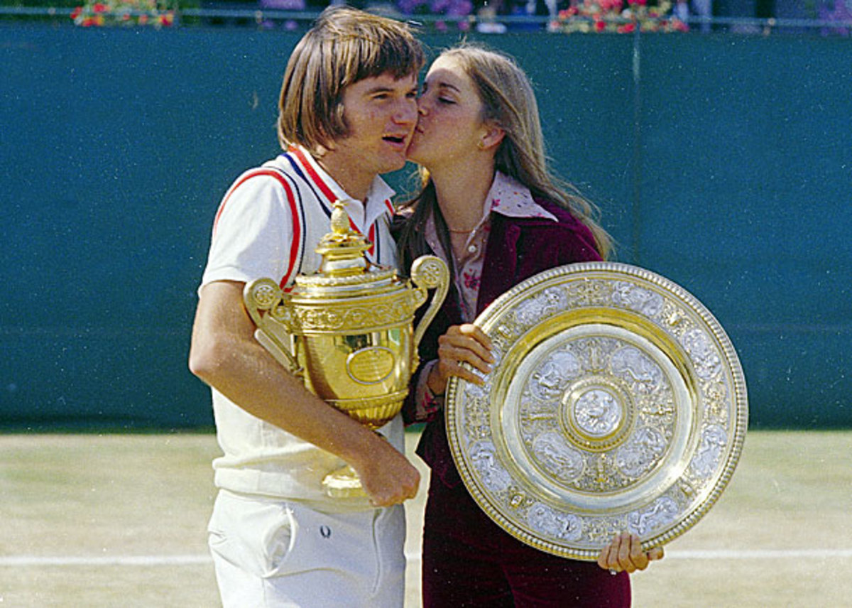 Jimmy Connors and Chris Evert