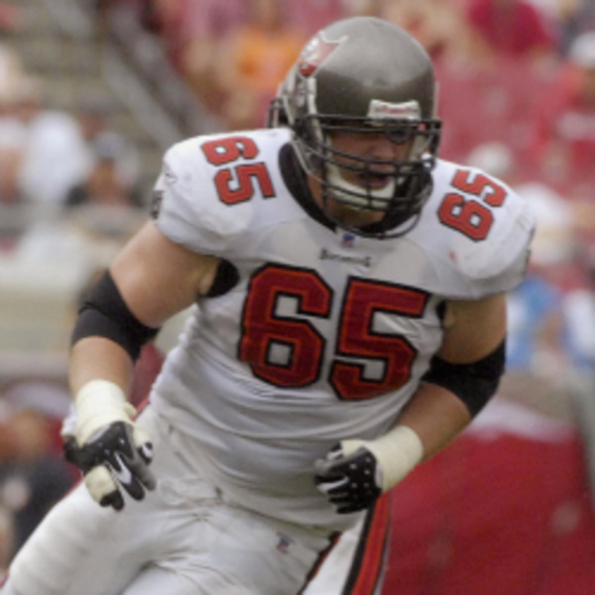 Offensive tackle Jeremy Trueblood, a Bucs free agent, agreed to a deal with the Redskins. (Al Messerschmidt/Getty Images)
