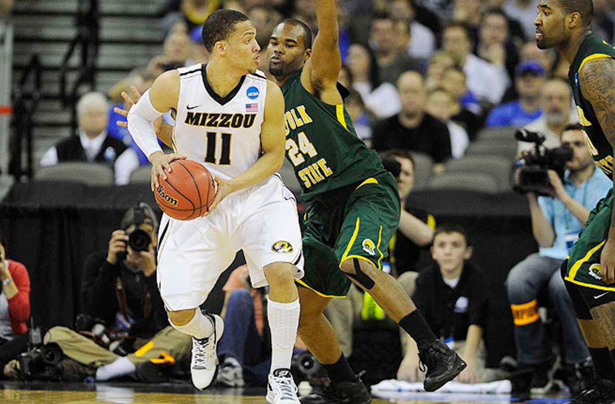 As a junior at Missouri, Michael Dixon averaged 13.5 points and 3.5 assists for the Tigers. 