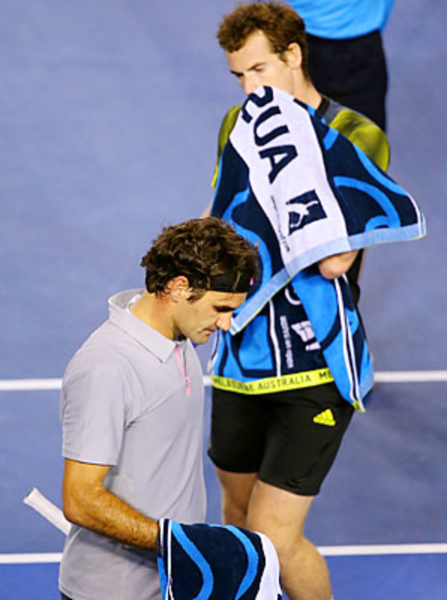 Roger Federer, Andy Murray play Australian Open