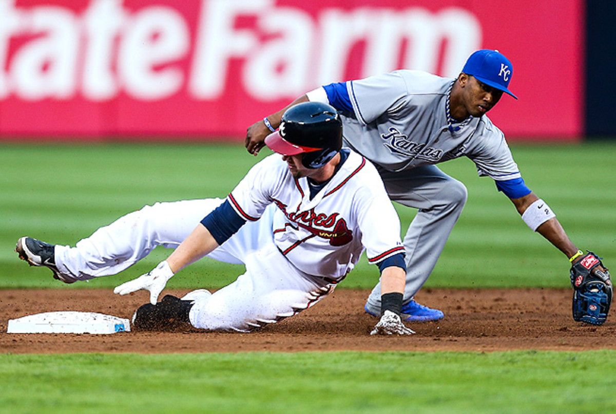 Chris Johnson earned a starting role in the Braves' infield while playing for injured Freddie Freeman.