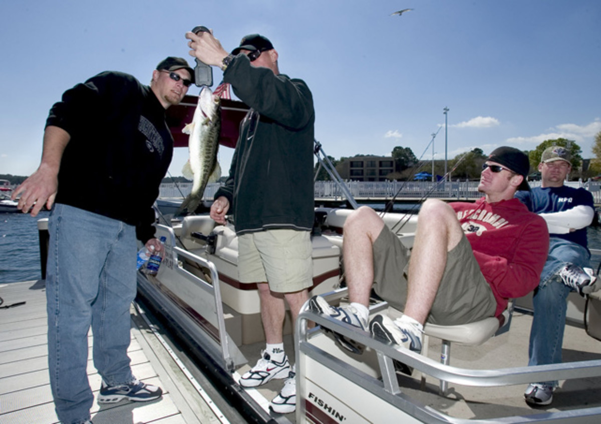 Wade Miller, Craig Biggio, Brad Ausmus and Ricky Stone