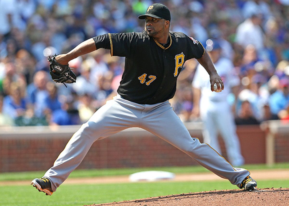 Francisco Liriano and the rest of the Pirates' pitchers boast a 3.16 ERA, but it's unlikely they can hold it.