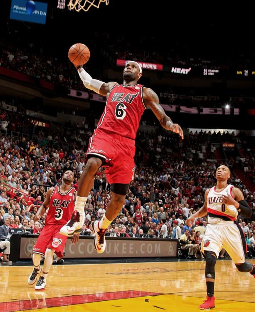 Heat 117, Trail Blazers 104