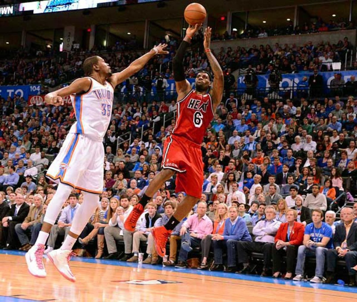 Heat 110, Thunder 100