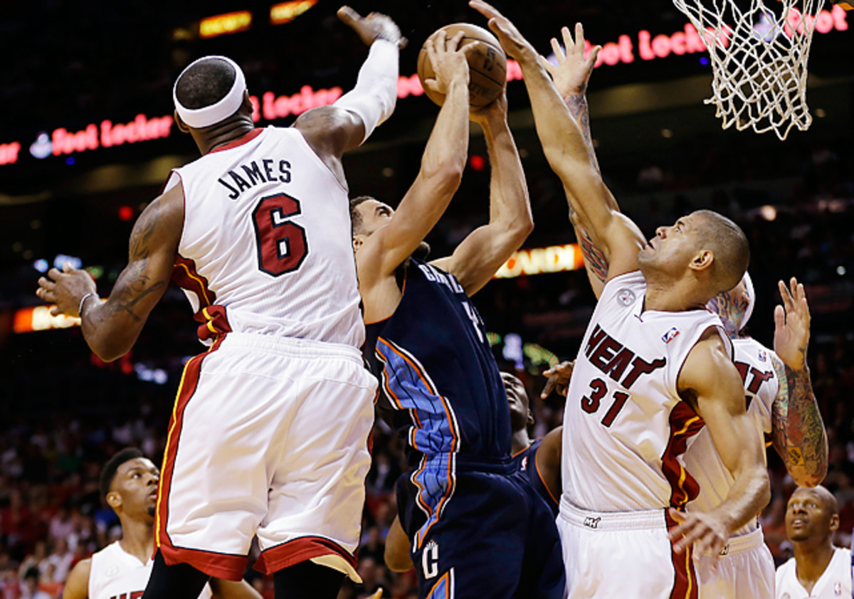 Heat 109, Bobcats 77