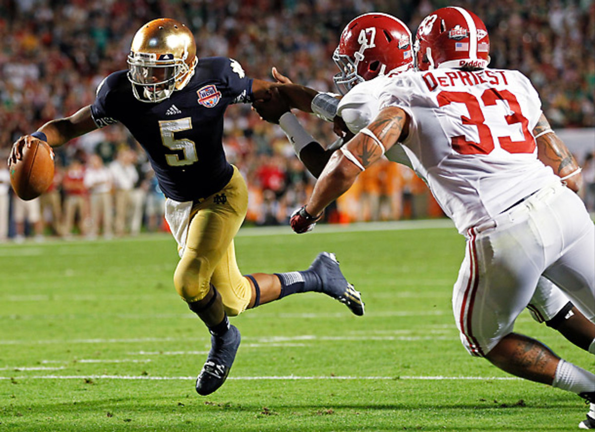 Report Quarterback Everett Golson no longer enrolled at Notre Dame