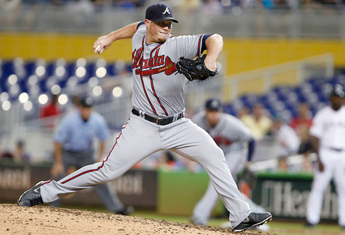 Craig Kimbrel has saved 88 games and struck out 243 batters over the past two seasons for the Braves.