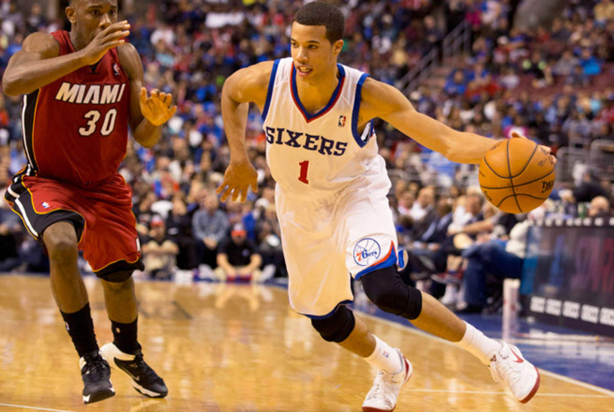 Michael Carter-Williams is averaging 20 points, 7.8 assists, 5 boards and 3.3 steals through four games.