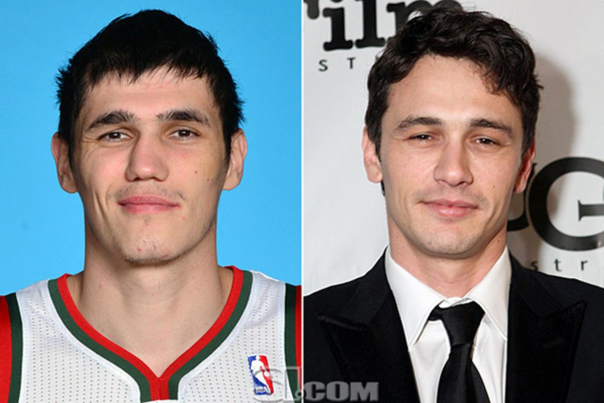 Ersan Ilyasova, James Franco