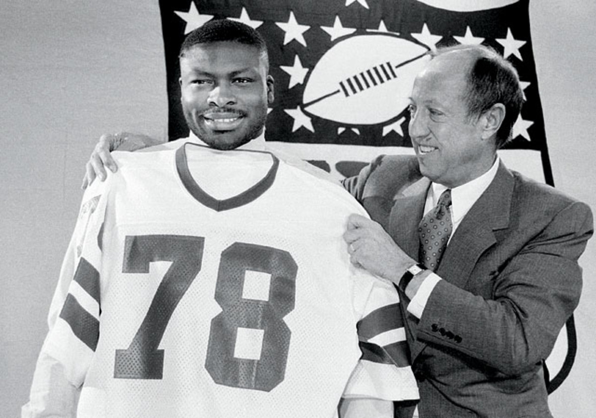Bruce Smith and Pete Rozelle