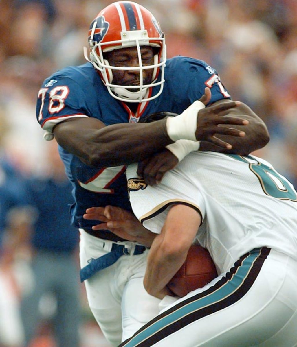 Bruce Smith and Mark Brunell