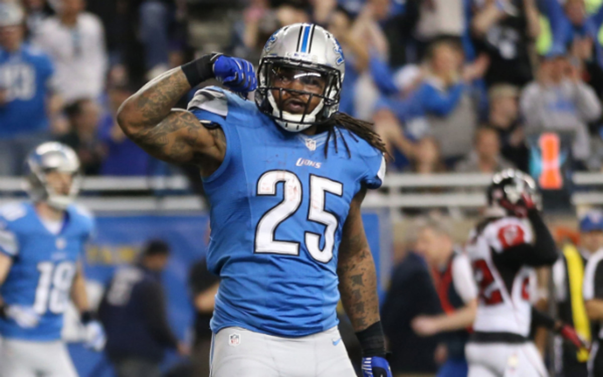 Lions running back Mikel Leshoure would reportedly be open to a trade. (Leon Halip/Getty Images)