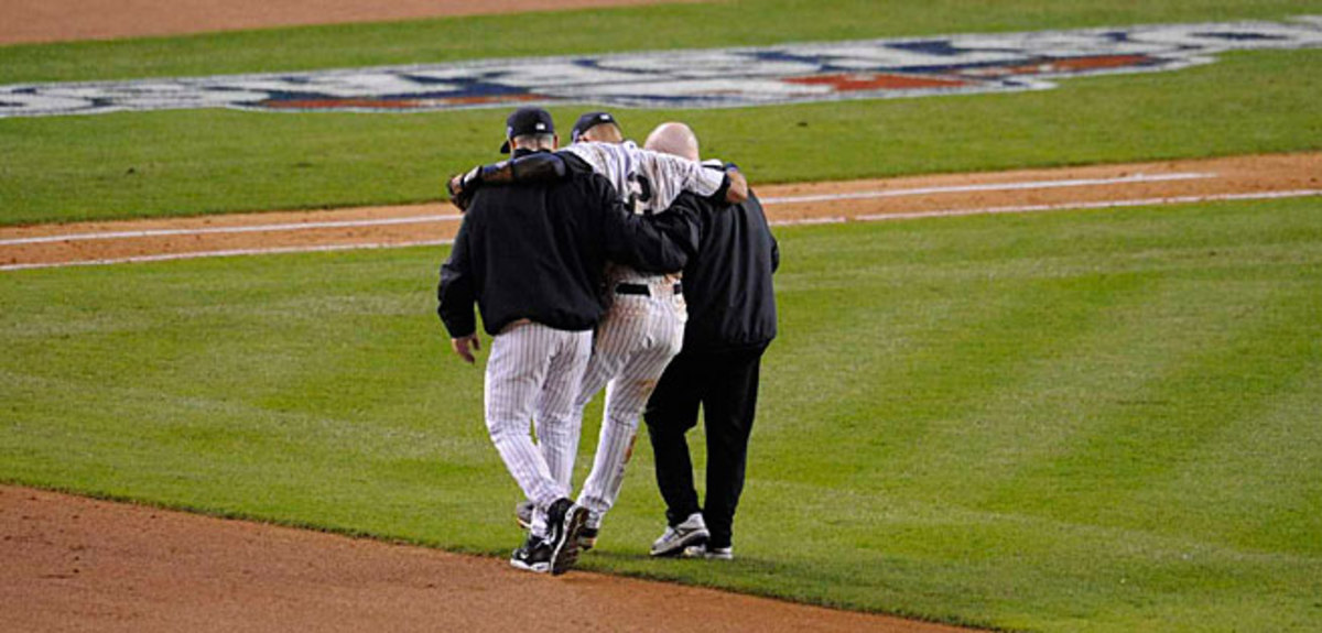 Derek Jeter broke his ankle last October and it could be a while before No. 2 is back on the field at Yankee Stadium.