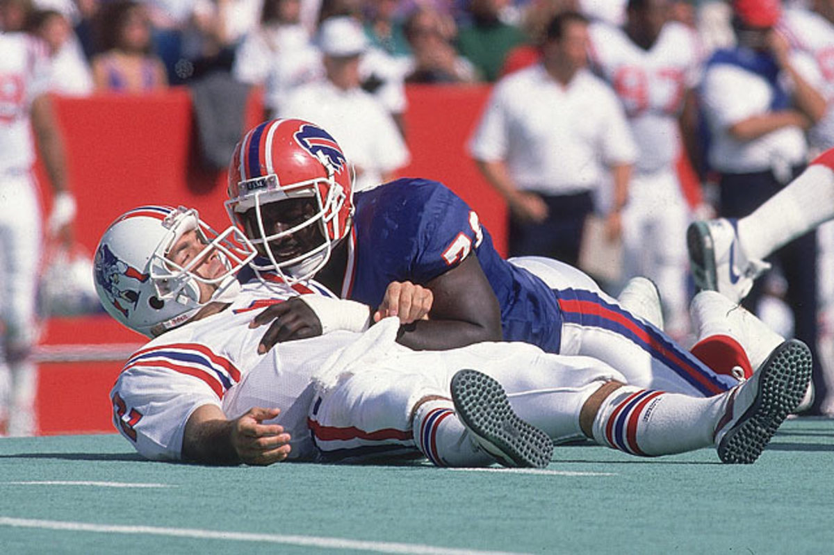 Bruce Smith and Doug Flutie