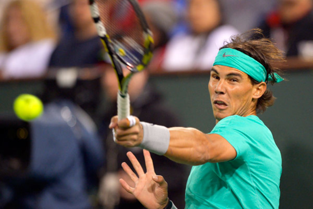 Rafael Nadal says new time penalties ignore the time that players need to recover in humid environments. (AP)