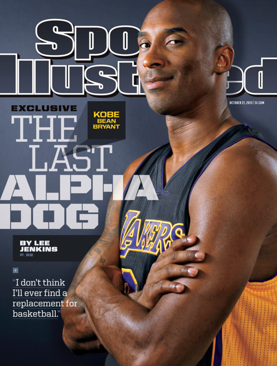 Lakers guard Kobe Bryant graces the cover of the Oct. 21 issue of Sports Illustrated. (Walter Iooss Jr. for Sports Illustrated)