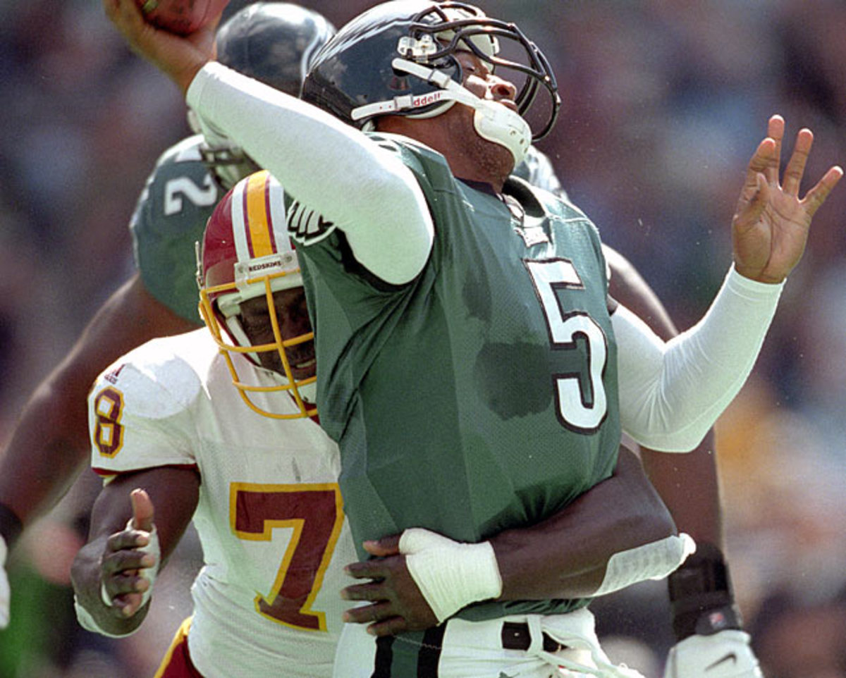 Bruce Smith and Donovan McNabb