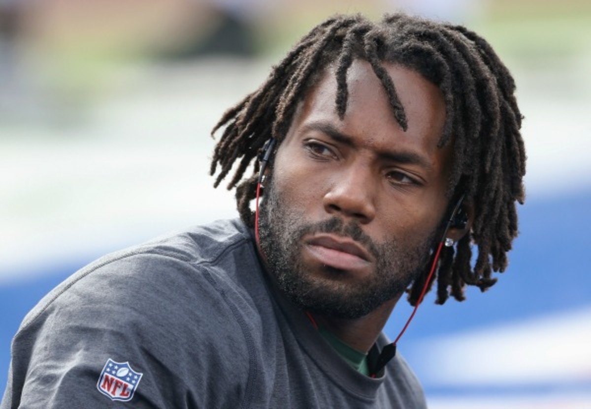 Antonio Cromartie complained of a headache after the Jets' win over the ??? (Tom Szczerbowski/Getty Images)