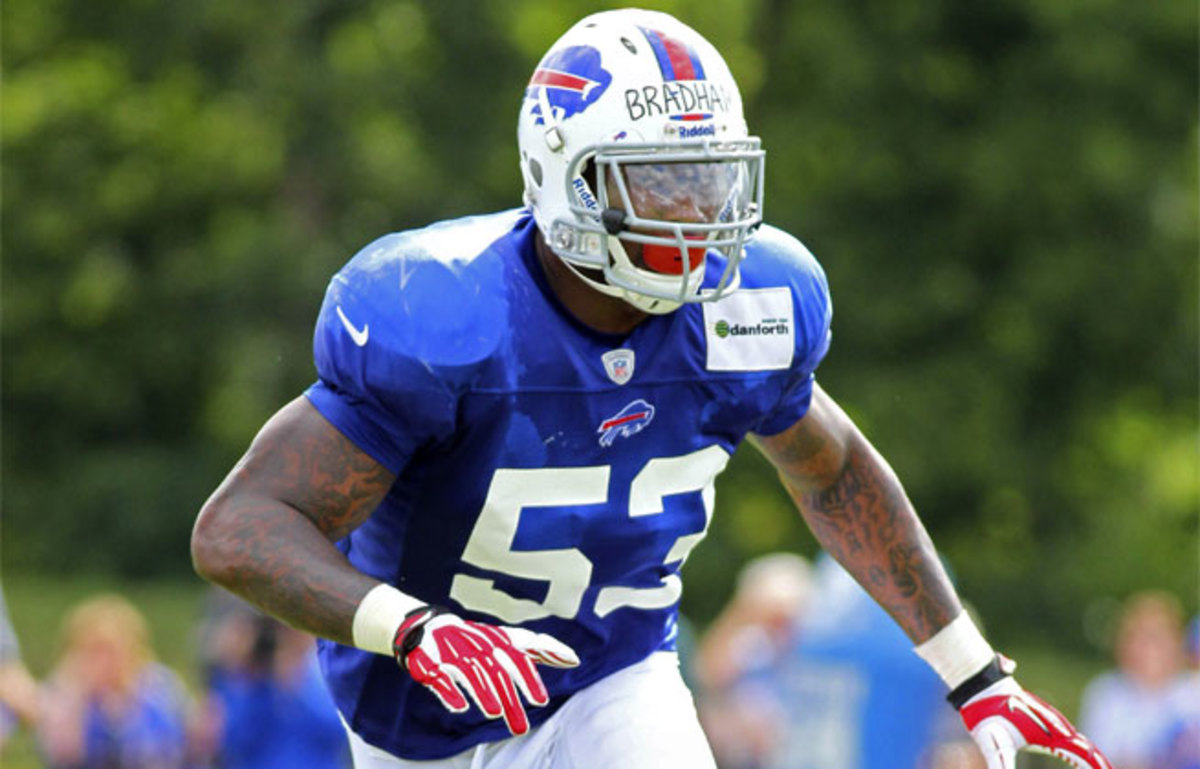 Nigel Bradham is expected to be big contributor the Bills' defense in 2013.