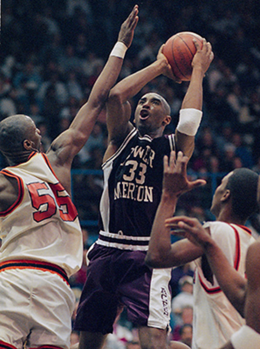 Kobe Bryant led Lower Merion High in suburban Philadelphia to a state title in 1996 before turning pro.