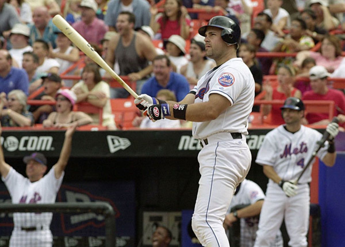 Mike Piazza hit more home runs than any other catcher but didn't get into Cooperstown on his first try.