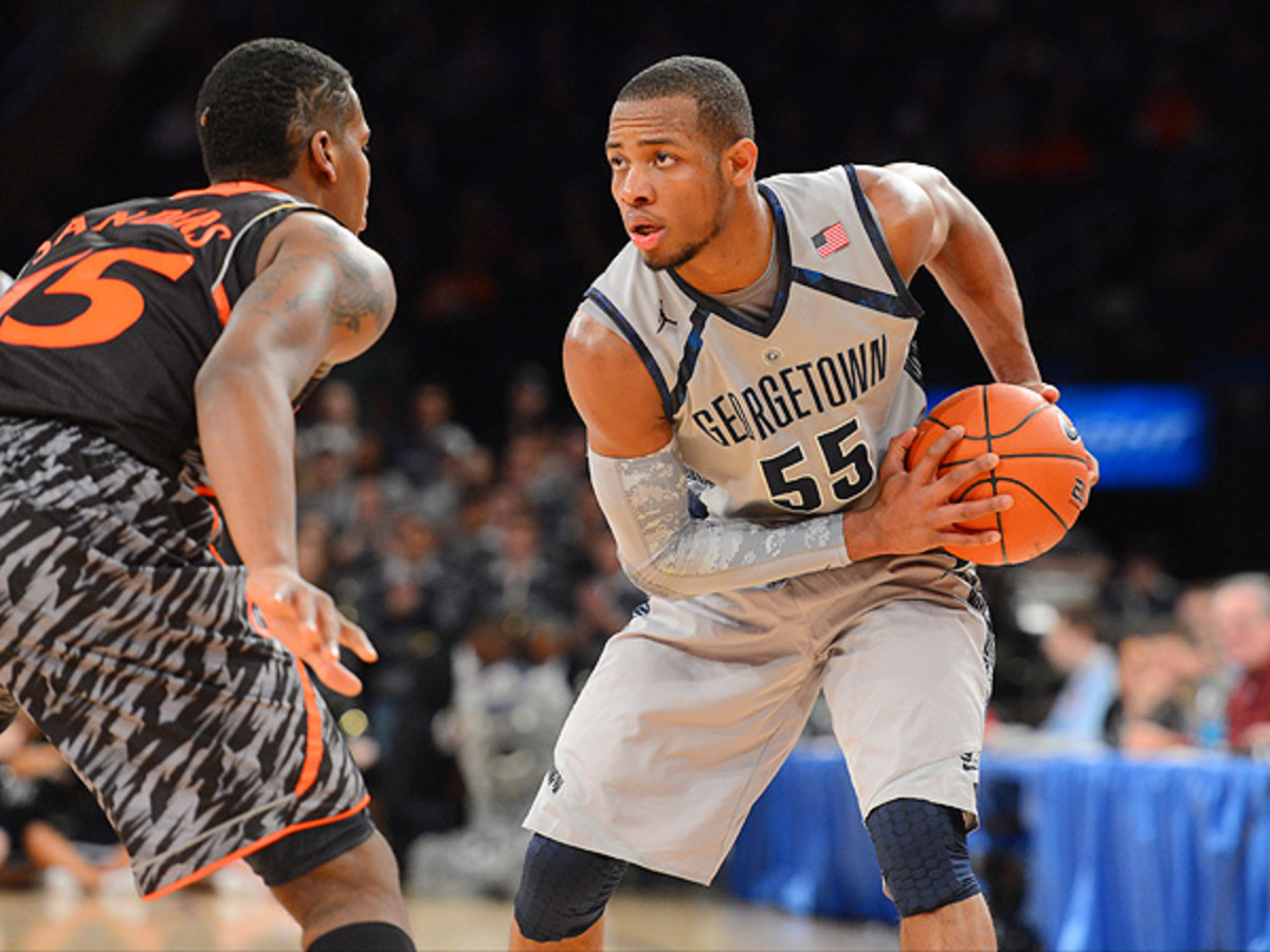 Georgetown will face off against Florida Gulf Coast University Friday in Philadelphia in hopes of advancing.(Rich Kane/Icon SMI)