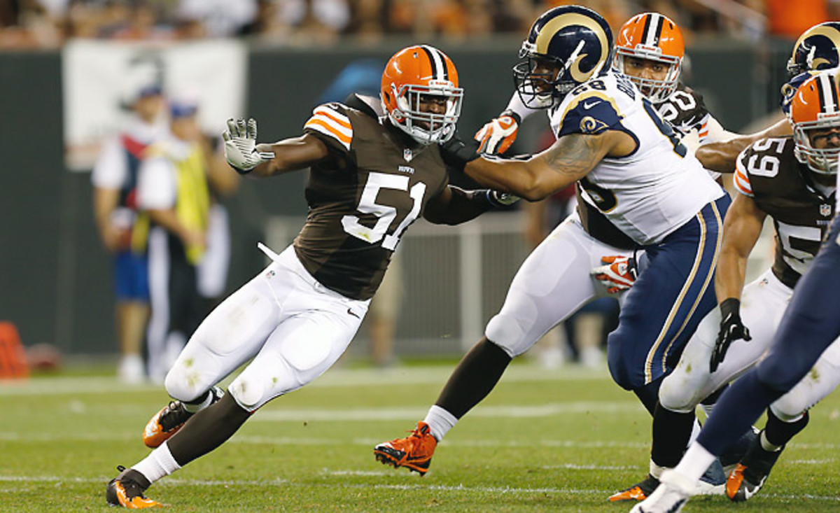 The Browns selected Mingo with the sixth overall pick in the 2013 NFL Draft.