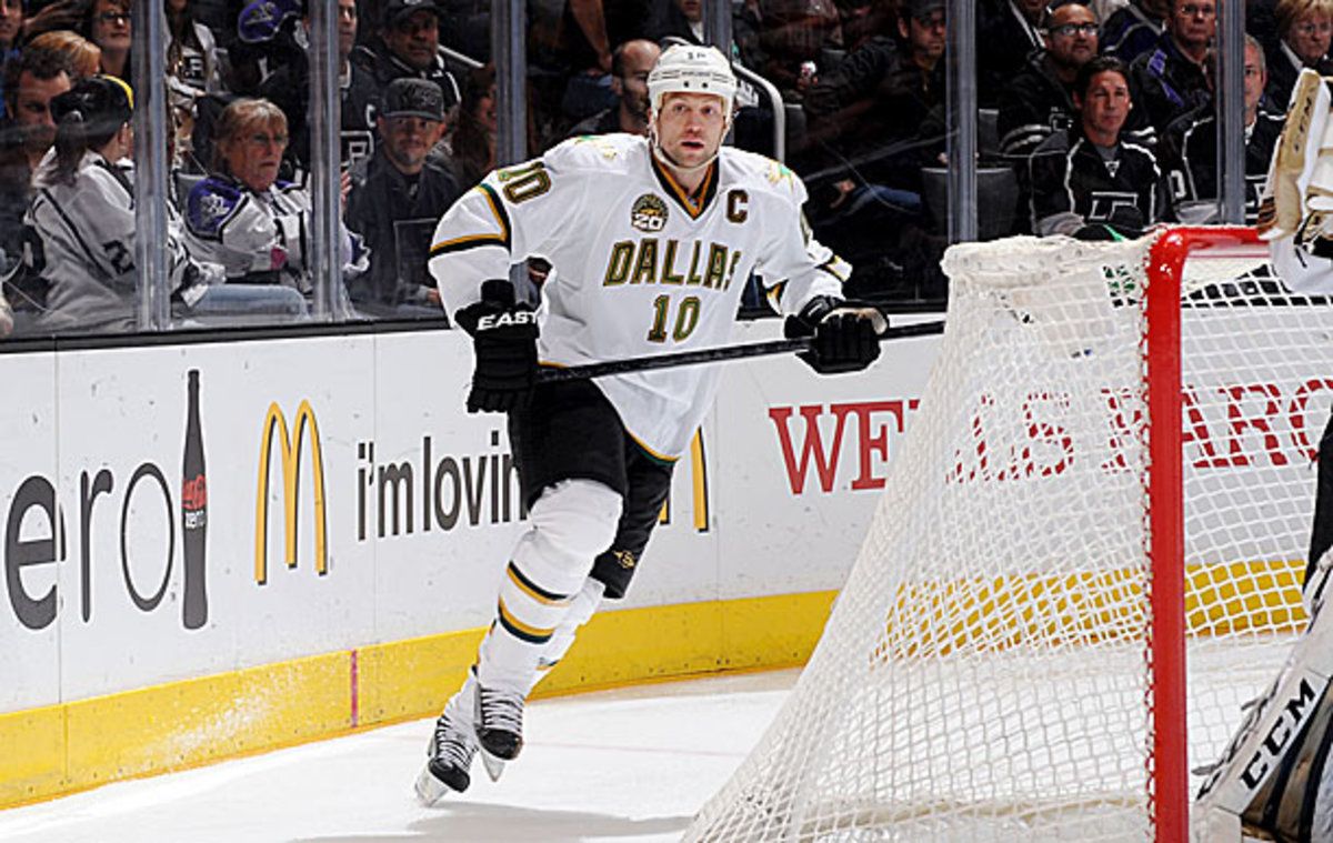 Brenden Morrow was traded to the Pittsburgh Penguins