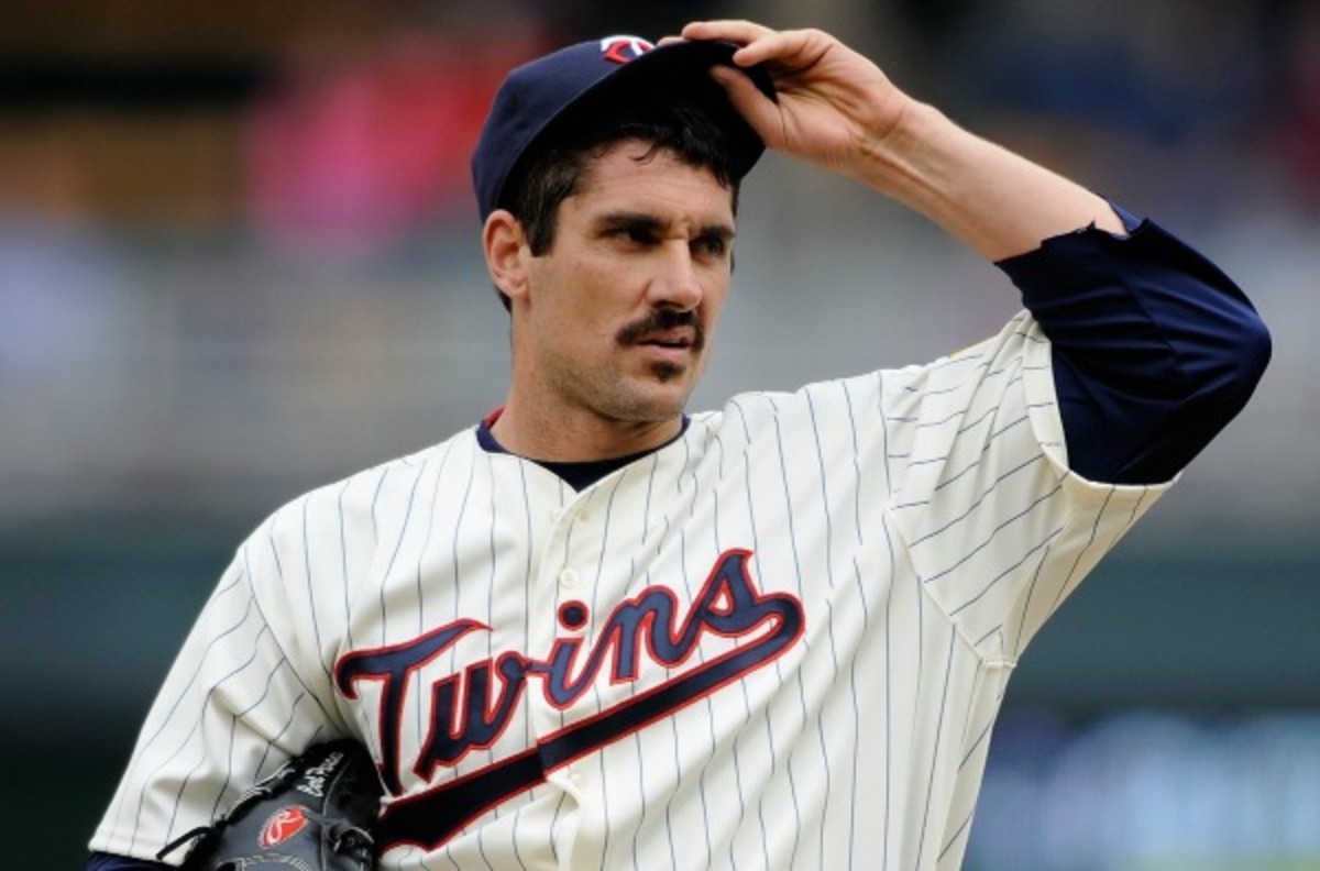 Carl Pavano lost 6½ liters of blood and had his spleen removed in ??? (Hannah Foslien/Getty Images)