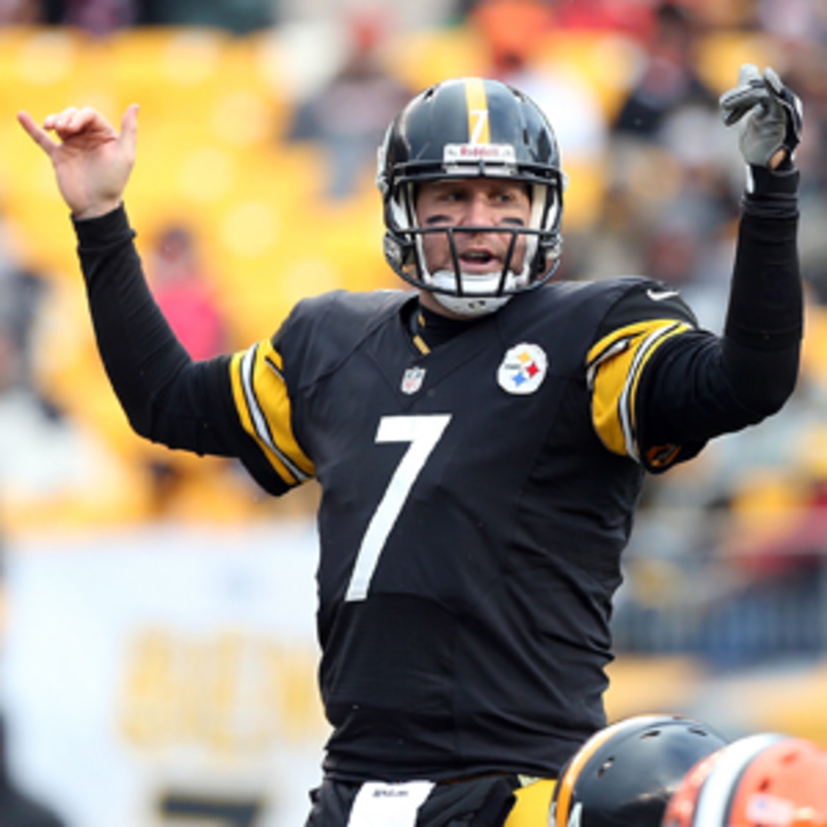 Ben Roethlisberger is on the books for the fourth highest NFL quarterback salary in 2013. (Karl Walter/Getty Images)