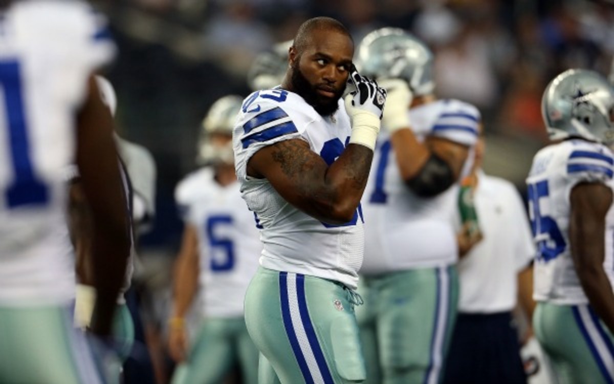Anthony Spencer could become a free agent after the 2013 season. (Ronald Martinez/Getty Images)