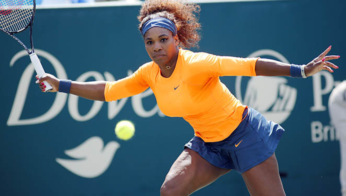 Serena Williams is back in action after winning the Sony Open last week.