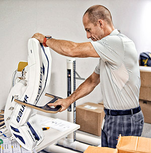 Keeping the goalies honest.