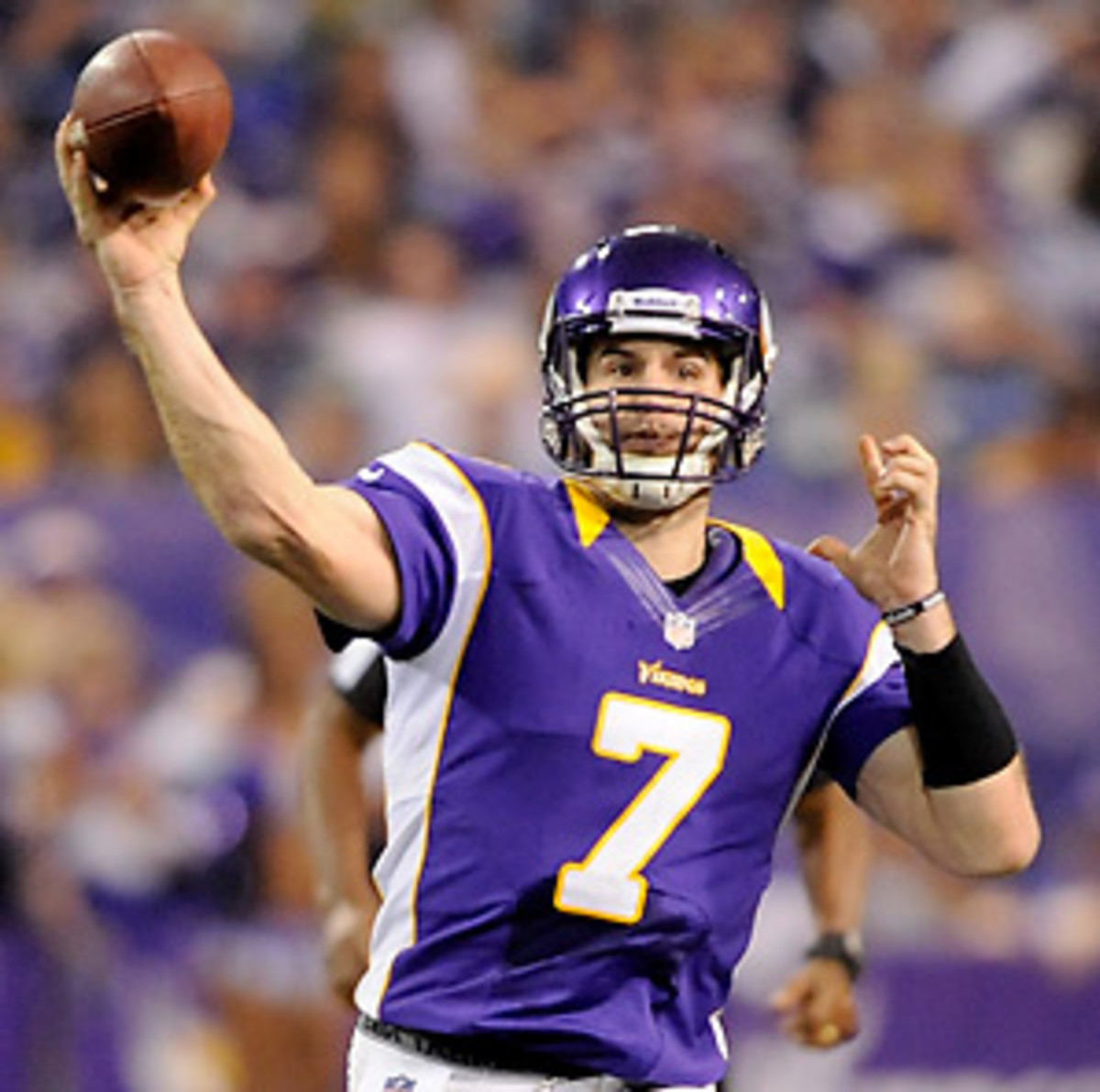 Christian Ponder posted an 81.2 rating in 2012, 11 points better than the mark from his rookie season.