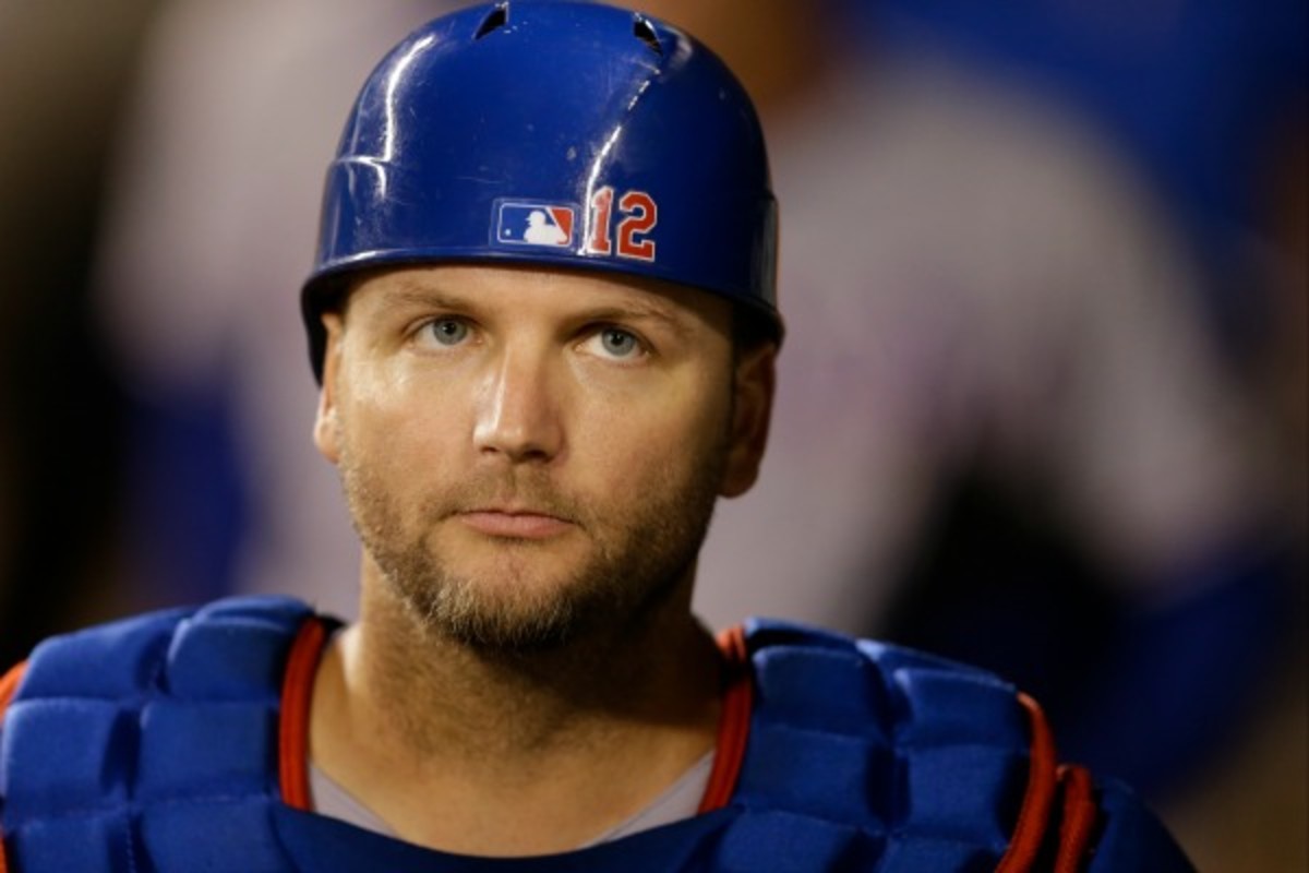 A.J. Pierzynski played one season with the Rangers after ?? years with the White Sox. (AP)