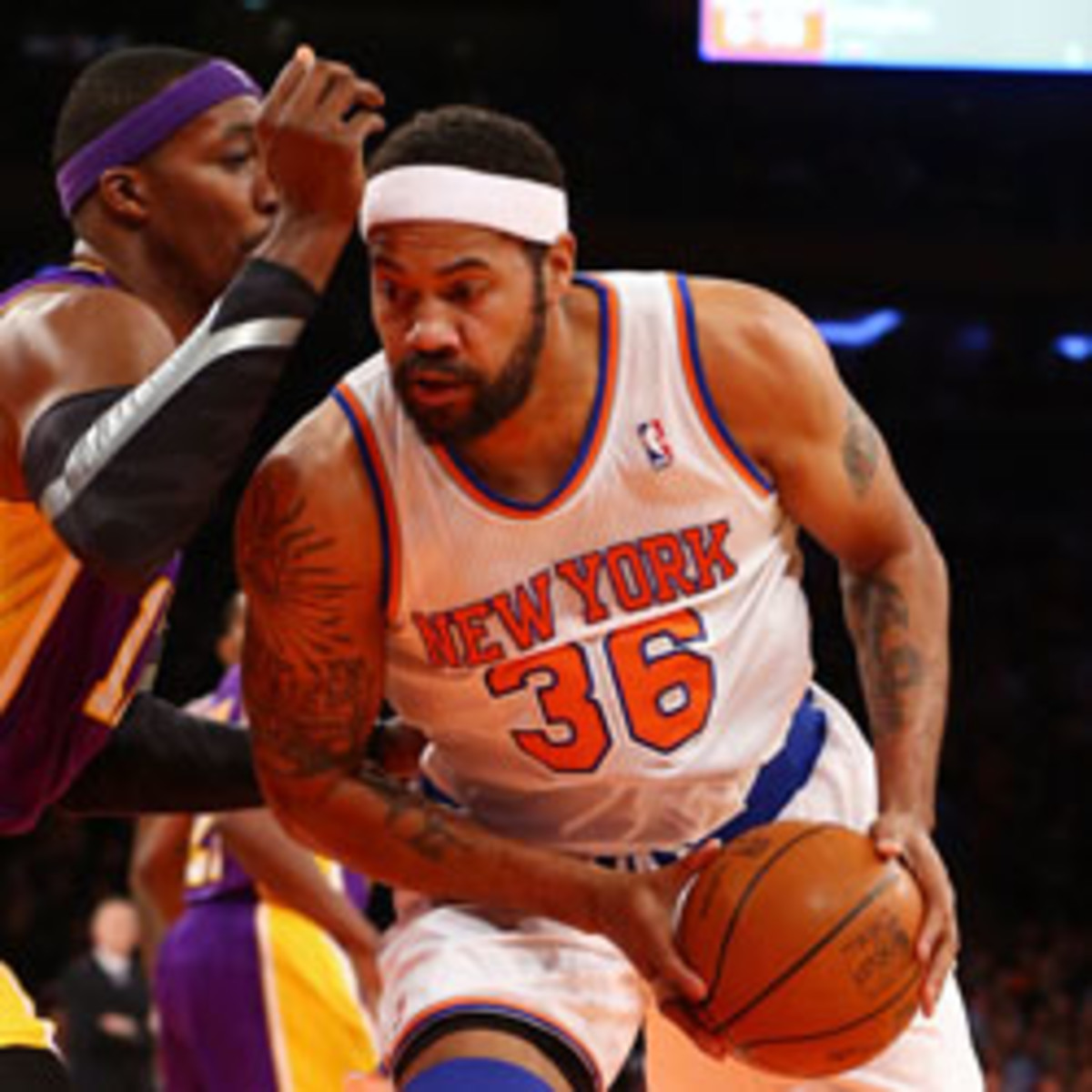 Rasheed Wallace announced his retirement from basketball on Wednesday. (Jim McIsaac/Getty Images)