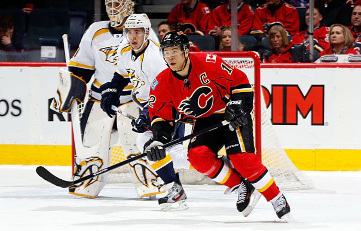 Calgary Flames veteran Jarome Iginla may be the hottest piece of trade bait.