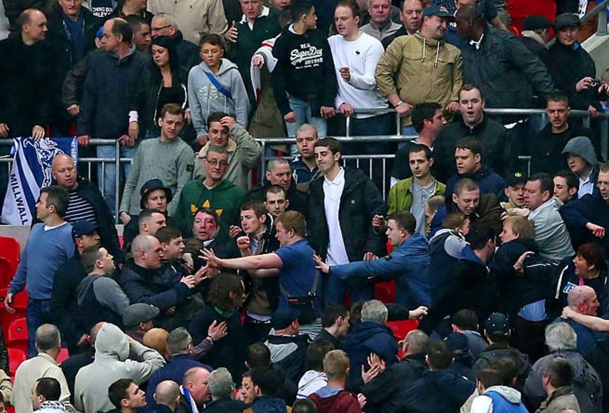 Three more arrested in FA Cup crowd violence - Sports Illustrated