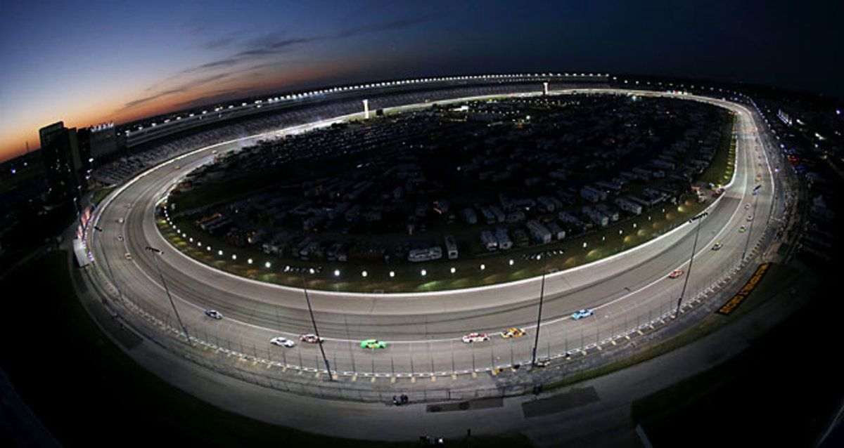 Texas Motor Speedway is hosting a race sponsored by the National Rifle Association on Saturday night.