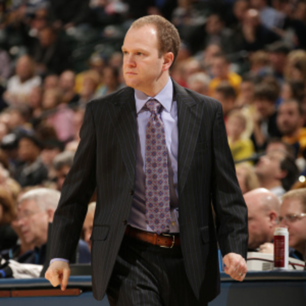 Could Lawrence Frank be the next basketball coach at Rutgers? (Ron Hoskins/Getty Images)