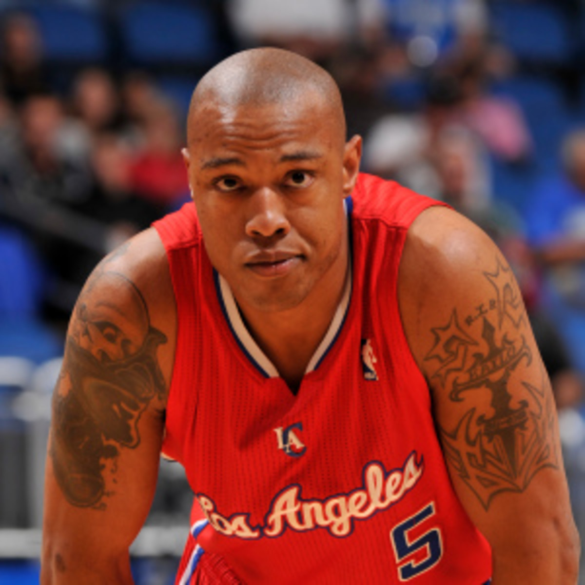 Caron Butler is expected to miss a week with a strained elbow. (Fernando Medina/Getty Images)