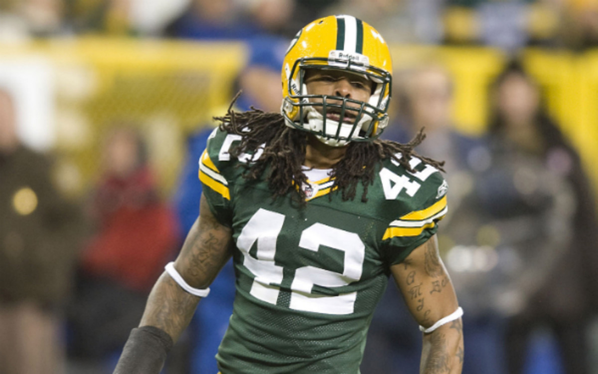 The Packers and safety Morgan Burnett agreed on a four-year contract extension. (Tom Dahlin/Getty Images)
