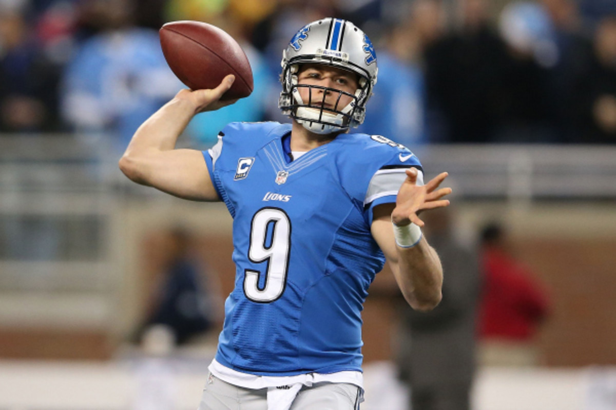 Lions quarterback Matthew Stafford is very close to signing and extension that would keep him with the team through 2017. (Leon Halip/Getty Images)