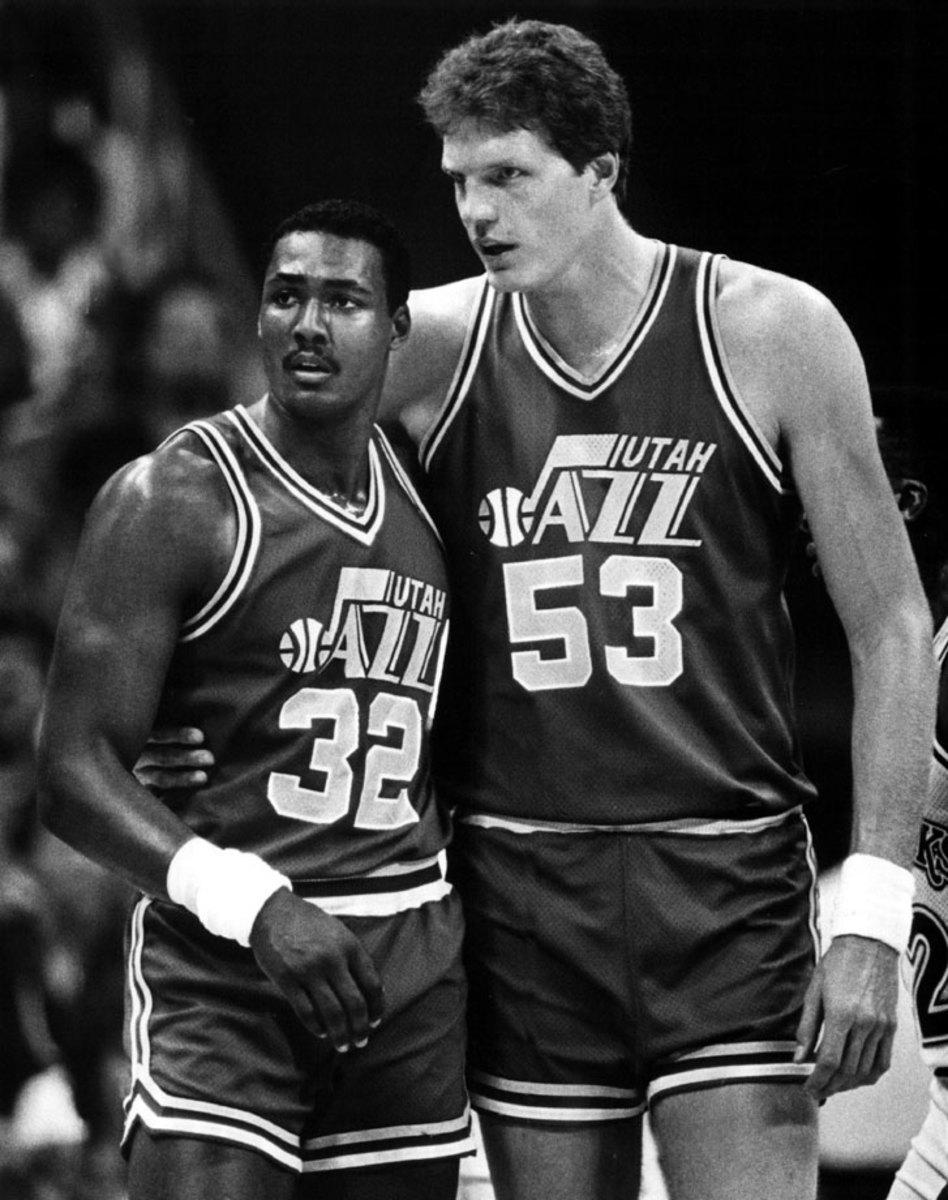 Utah Jazz Karl Malone NBA BASKETBALL 1988 Sports Illustrated