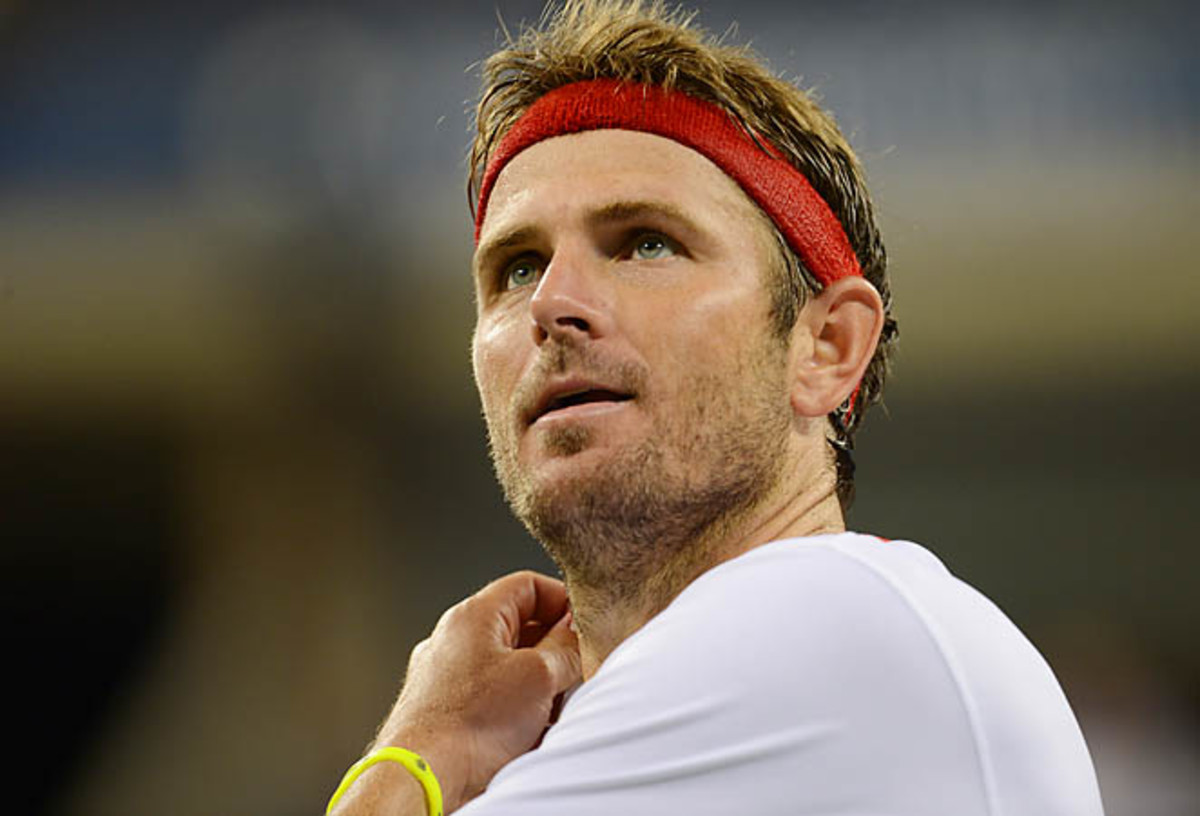 Mardy Fish is the third-ranked American behind John Isner and Sam Querrey.