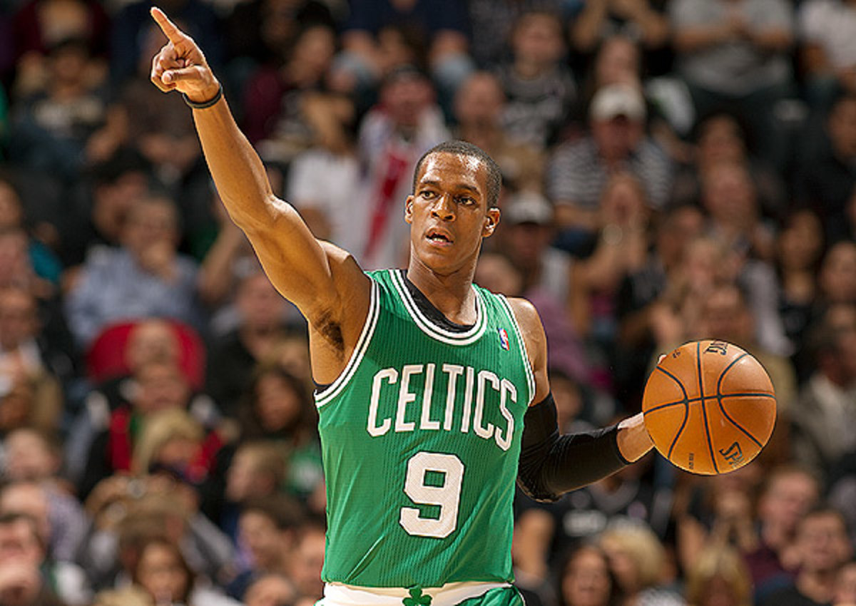 Rajon Rondo is all that remains of Boston Celtic's championship core.