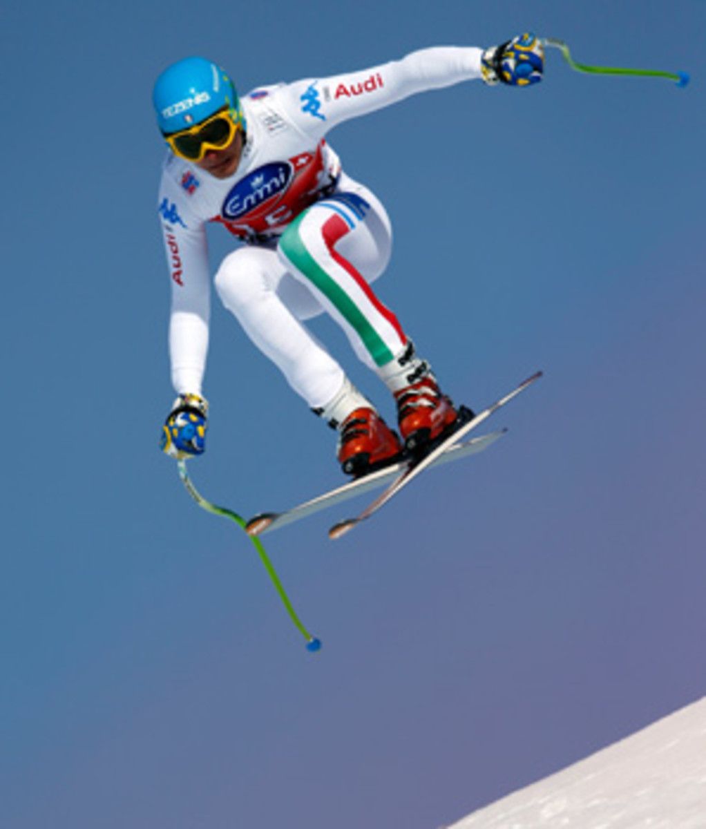 Christof Innerhofer timed 2 minutes, 29.82 seconds down the 2.74-mile course, the longest on the World Cup program.