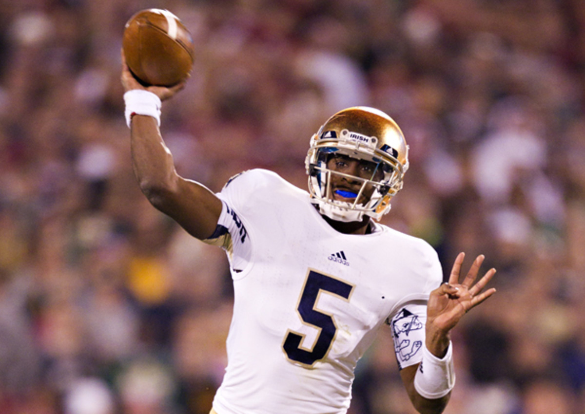 Everett Golson . (Wesley Hitt/Getty Images)