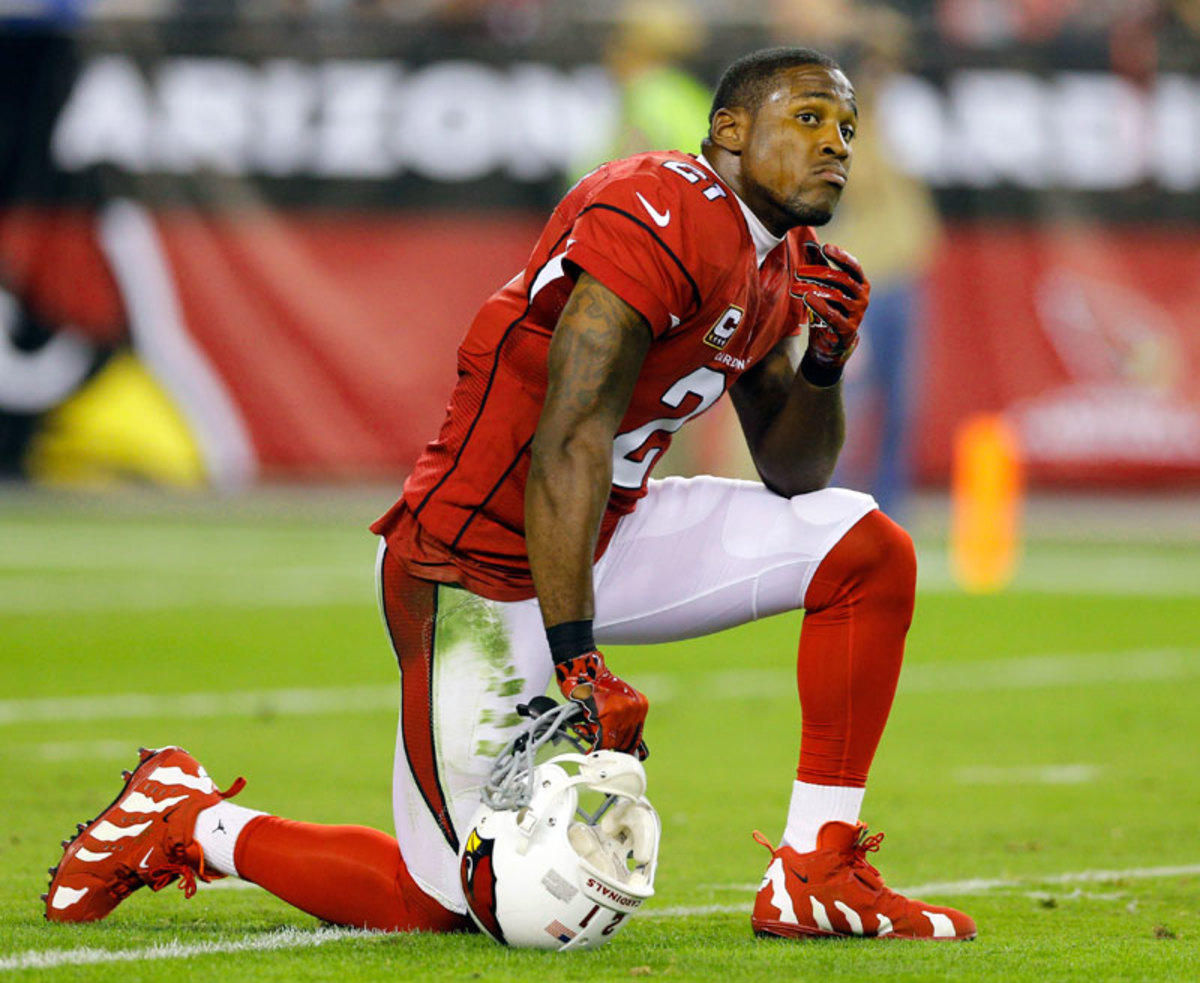 Patrick Peterson claims to be elite but isn't showing it on game film; his greatest test will come Sunday against the Texans' Andre Johnson (Ric Tapia/Icon SMI)